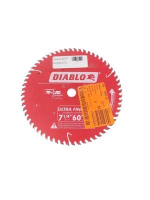 DIABLO 7-1/4in. x 60-Tooth Ultra Finish Circular Saw Blade for Wood D0760R