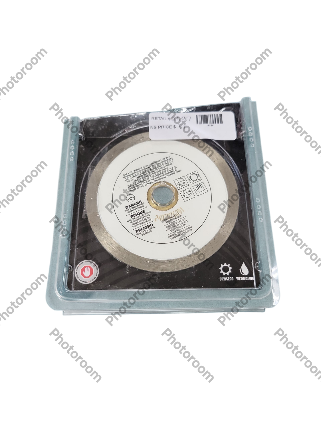 KING DIAMOND 4 in. Diamond Continuous-Rim Circular Saw Blade CTD40S8   .