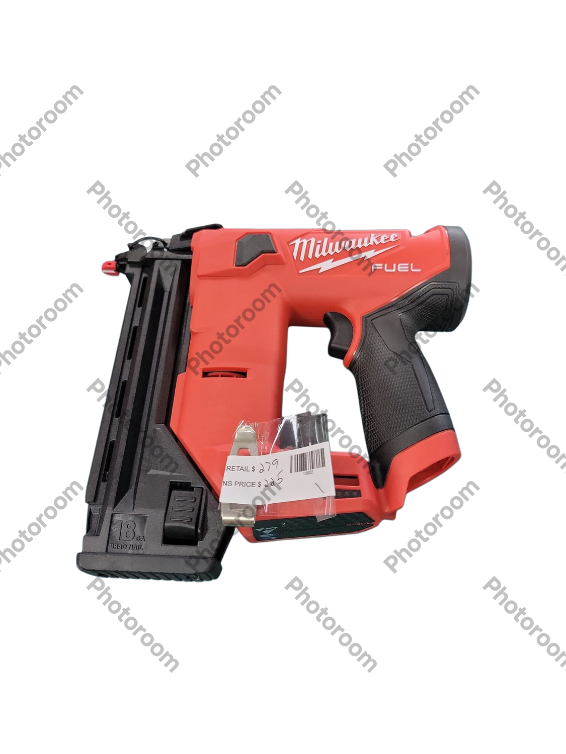 Milwaukee M12 FUEL 12-Volt Lithium-Ion Brushless Cordless 18-Gauge 1-1/2 in. Compact Brad Nailer (Tool Only) 2541-20