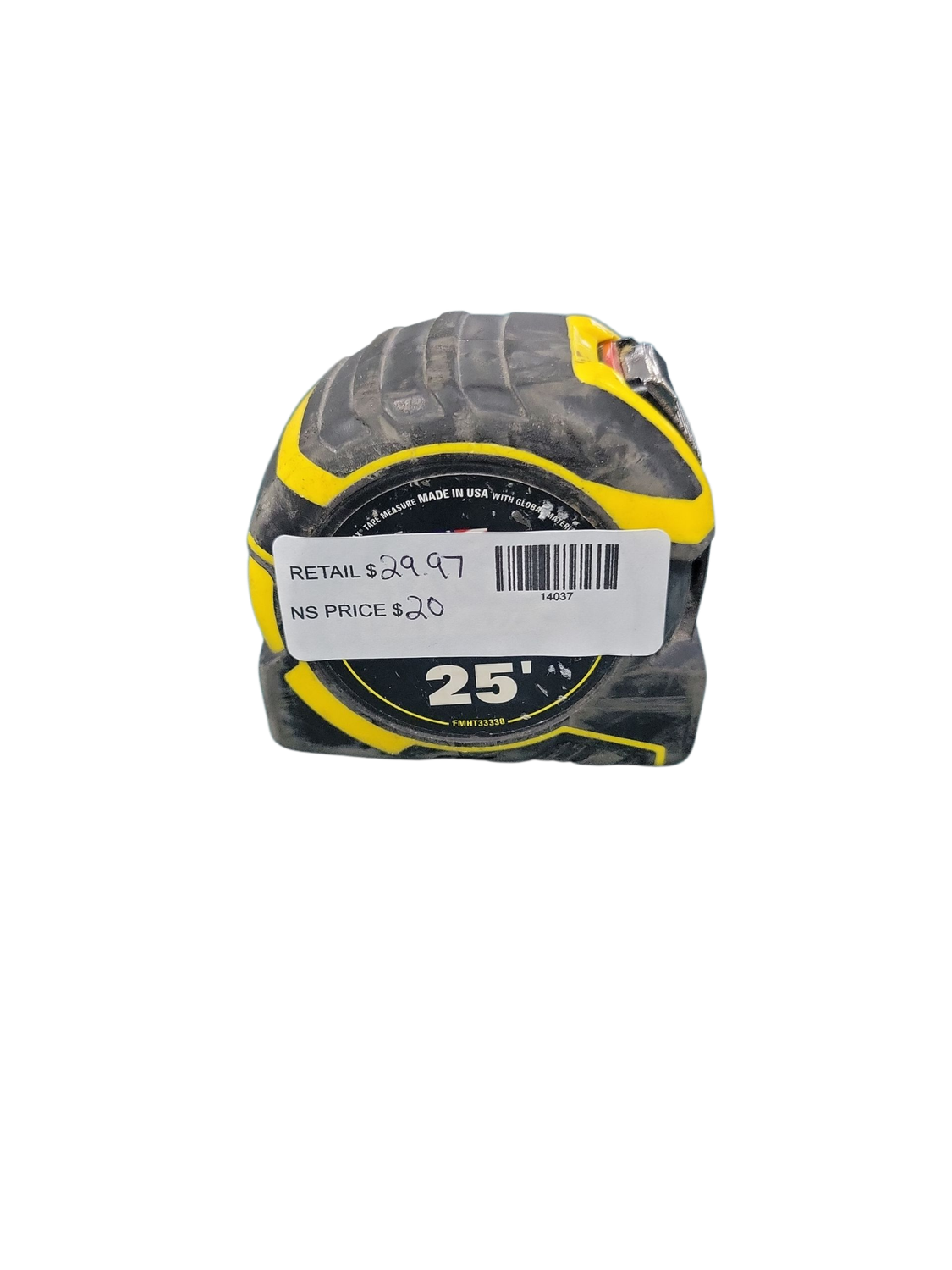 Stanley FATMAX 25 ft. x 1-1/4 in. Auto Lock Tape Measure FMHT33338L