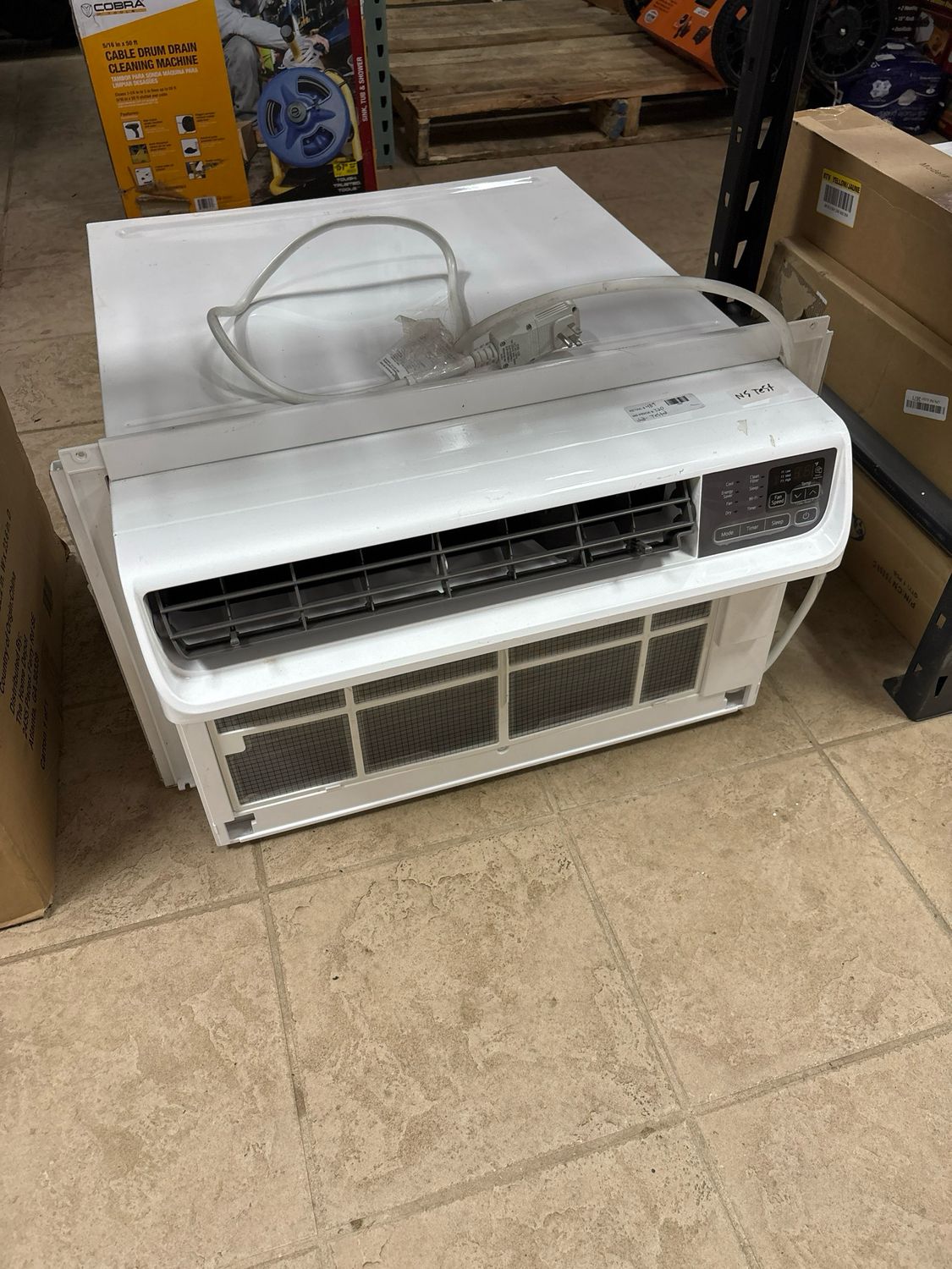 LG 14,000 BTU 115V Window Air Conditioner Cools 700 sq. ft. with Dual inverter, Remote, Wi-Fi and Dehumidifier in White LW1522IVSM
