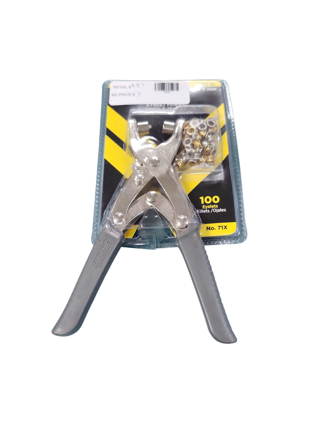 Small Eyelet Pliers with 100 Eyelets 71X