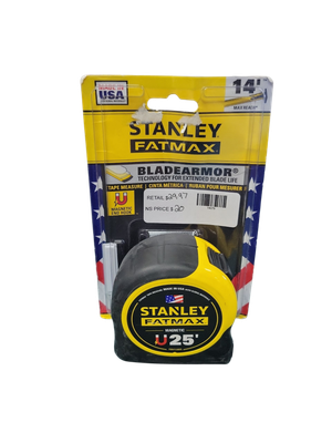Stanley 25 ft. FATMAX Magnetic Tape Measure FMHT33865L    .