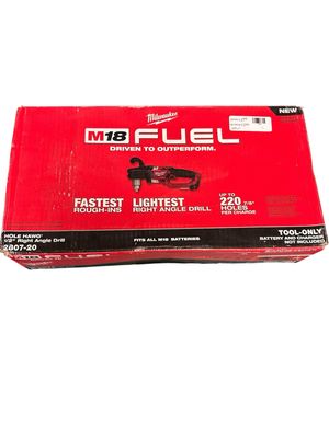Milwaukee M18 FUEL GEN II 18V Lithium-Ion Brushless Cordless 1/2 in. Hole Hawg Right Angle Drill (Tool-Only) 2807-20
