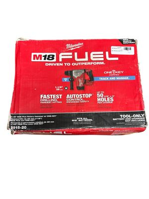 Milwaukee M18 FUEL 18V Lithium-Ion Brushless Cordless SDS-Plus 1-1/8 in. Rotary Hammer Drill (Tool-Only) 2915-20