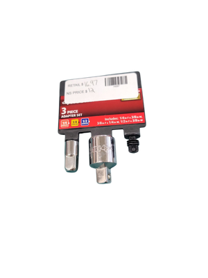Husky 1/4 and 3/8 in. Drive Adapter Set (3-Piece) HADPTR3PC    .