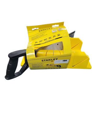 Stanley 14.5 in. Deluxe Clamping Miter Box with 14 in. Saw 20-600D   .