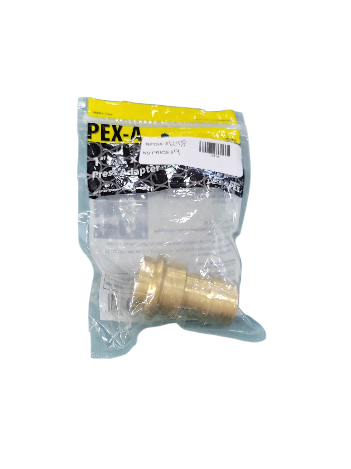 Apollo 1 in. Brass PEX-A Barb x 1 in. Press Adapter EPXPR11