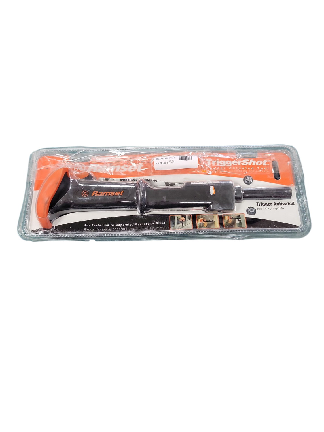 Ramset TriggerShot 0.22 Caliber Powder Actuated Tool 40066 .