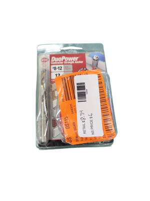 Hillman #10-12 x 1-9/16 in. DuoPower Contractor Strength Anchor (12-Pack) 376474