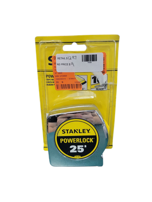 Stanley 25 ft. PowerLock Tape Measure 33-425D