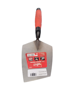 Goldblatt RED SINCE 1885 7.5 in. Pro Brick Bucket Trowel G16010