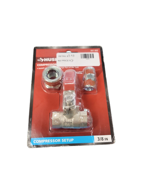 Husky 3-Piece Vertical Air Shut-Off Kit HDA70300AV .