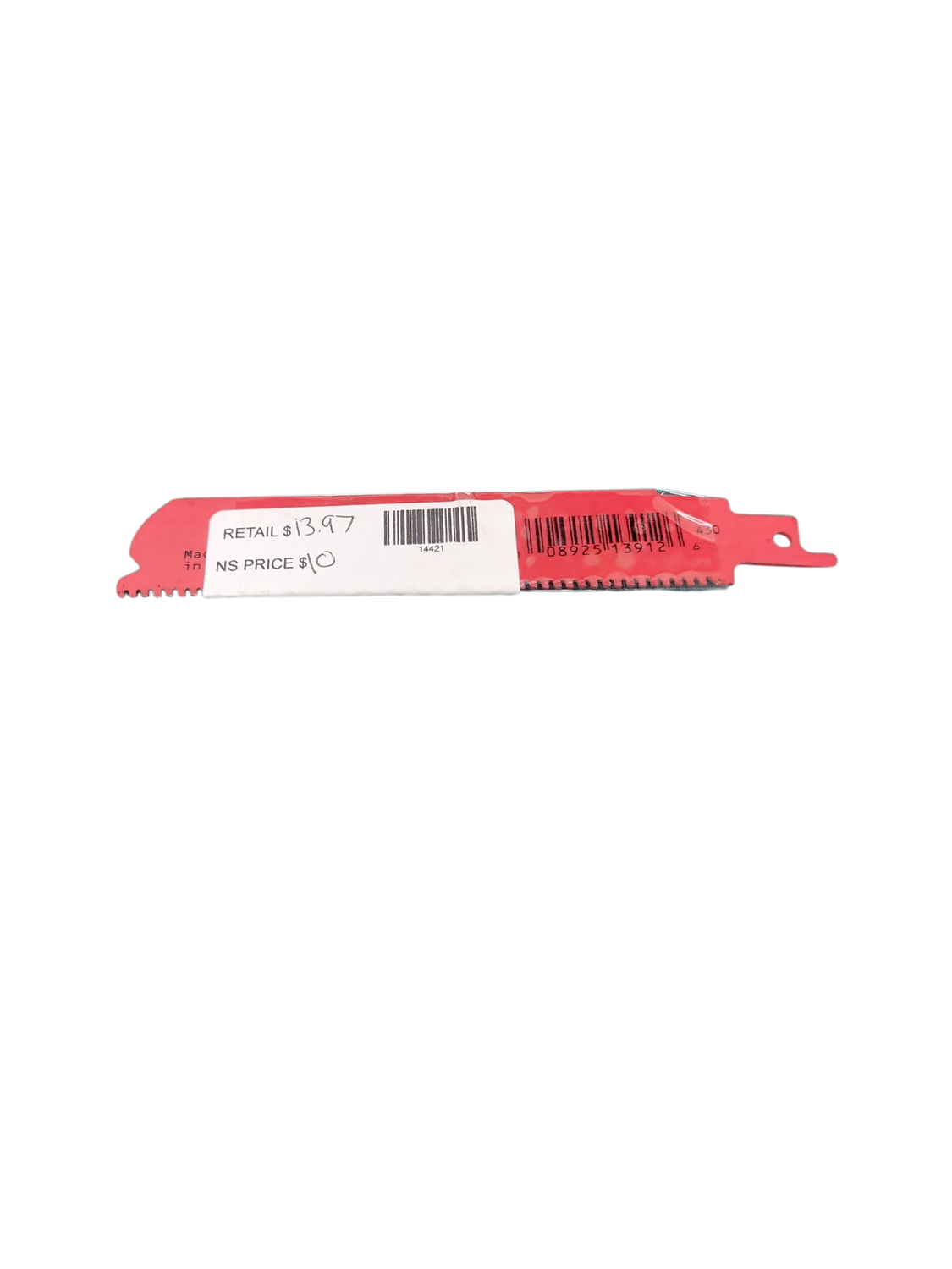 DIABLO 6 in. 10 TPI Steel Demon Carbide Reciprocating Saw Blade for Medium Metal DS0610CF