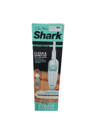 Shark Corded Steam Mop for Hard Floor Surfaces, Tile, Stone, Laminate in Blue with XL Removable Water Tank S1000  .