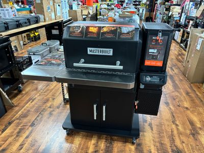 Masterbuilt Gravity Series Charcoal Grill Plus Smoker in Black 1150 sq. in. MB20041525