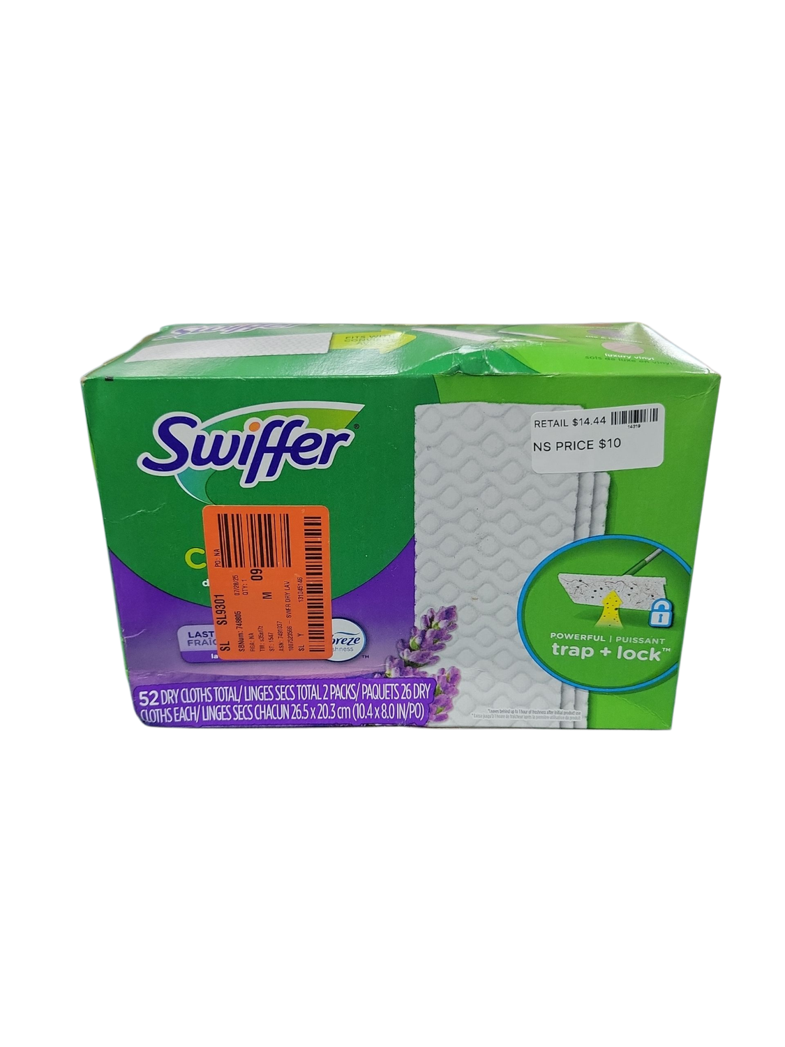 Swiffer Lavender Scent Dry Sweeping Pad Refills (52-Count) 003700081559