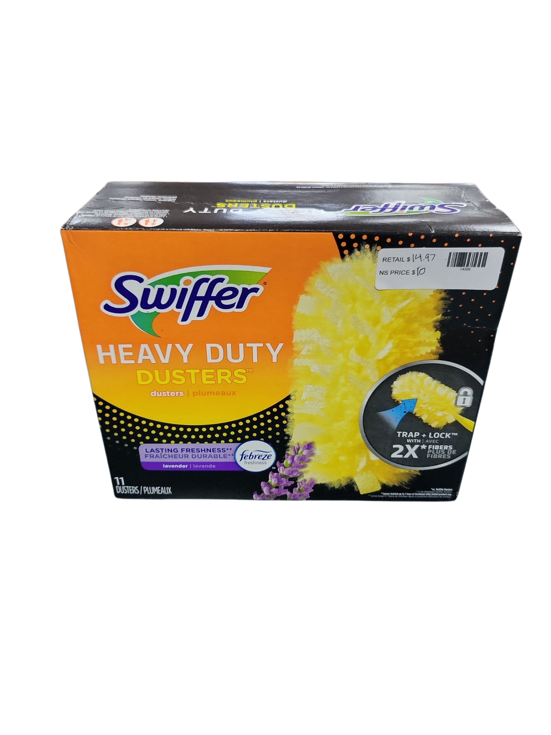 Swiffer 360 Multi-Surface Heavy-Duty Lavender Scent Microfiber Duster Refill (11-Count) 003077207610