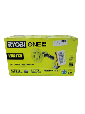 RYOBI ONE+ 18V Cordless VORTEX Power Scrubber (Tool Only) P4510