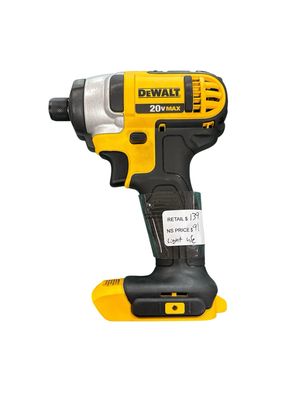 DEWALT 20V MAX Cordless 1/4 in. Impact Driver (Tool Only) DCF885B