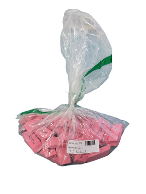 Blue Summit Supplies Pink Erasers, Bulk Erasers for Art, School, and Office Use, Classroom Set, 36 Pack