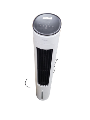 Vissani 1 Gal. 210 CFM 3-Speed Digital Tower Portable Evaporative Cooler with Remote Control Up to 215 sq. ft. AC100-22JRL .