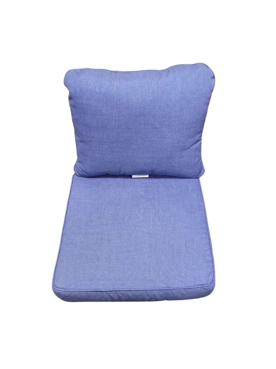 Hampton Bay 24 in. W x 24 in. D Cushionguard Deep Seat Universal Outdoor Cushion in Lake Twist ZZ-DS-LT25