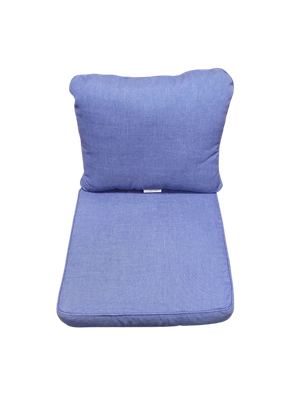 Hampton Bay 24 in. W x 24 in. D Cushionguard Deep Seat Universal Outdoor Cushion in Lake Twist ZZ-DS-LT25