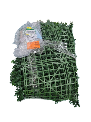 Vigoro 40 in. H x 40 in. W Green Artificial Jasmine Leaf Panel MHD4040-4050