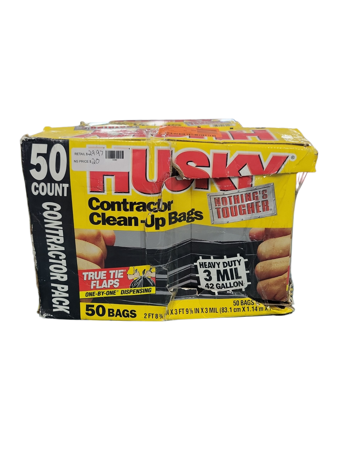 Husky 42 Gal. Contractor Bags (50-Count) HK42WC050B
