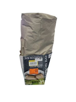 Hampton Bay V-Shape Beige Patio Furniture Cover HB201204