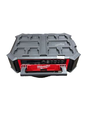 Milwaukee M18 Lithium-Ion Cordless PACKOUT Radio/Speaker with Built-In Charger 2950-20