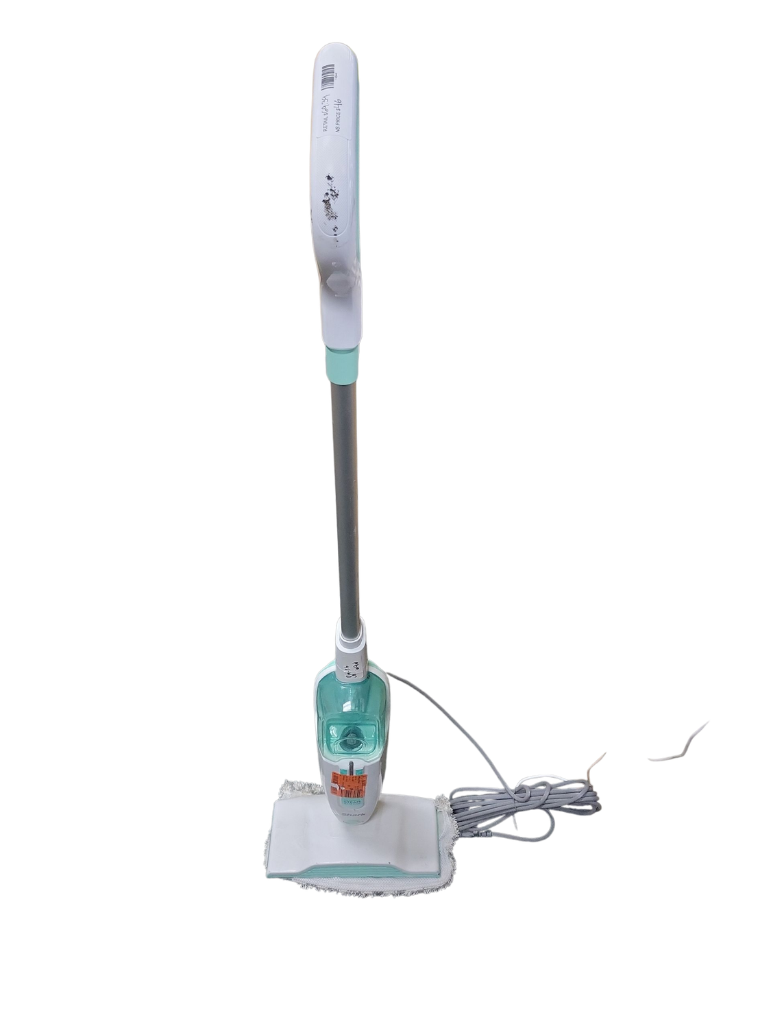 Shark Corded Steam Mop for Hard Floor Surfaces, Tile, Stone, Laminate in Blue with XL Removable Water Tank S1000   .
