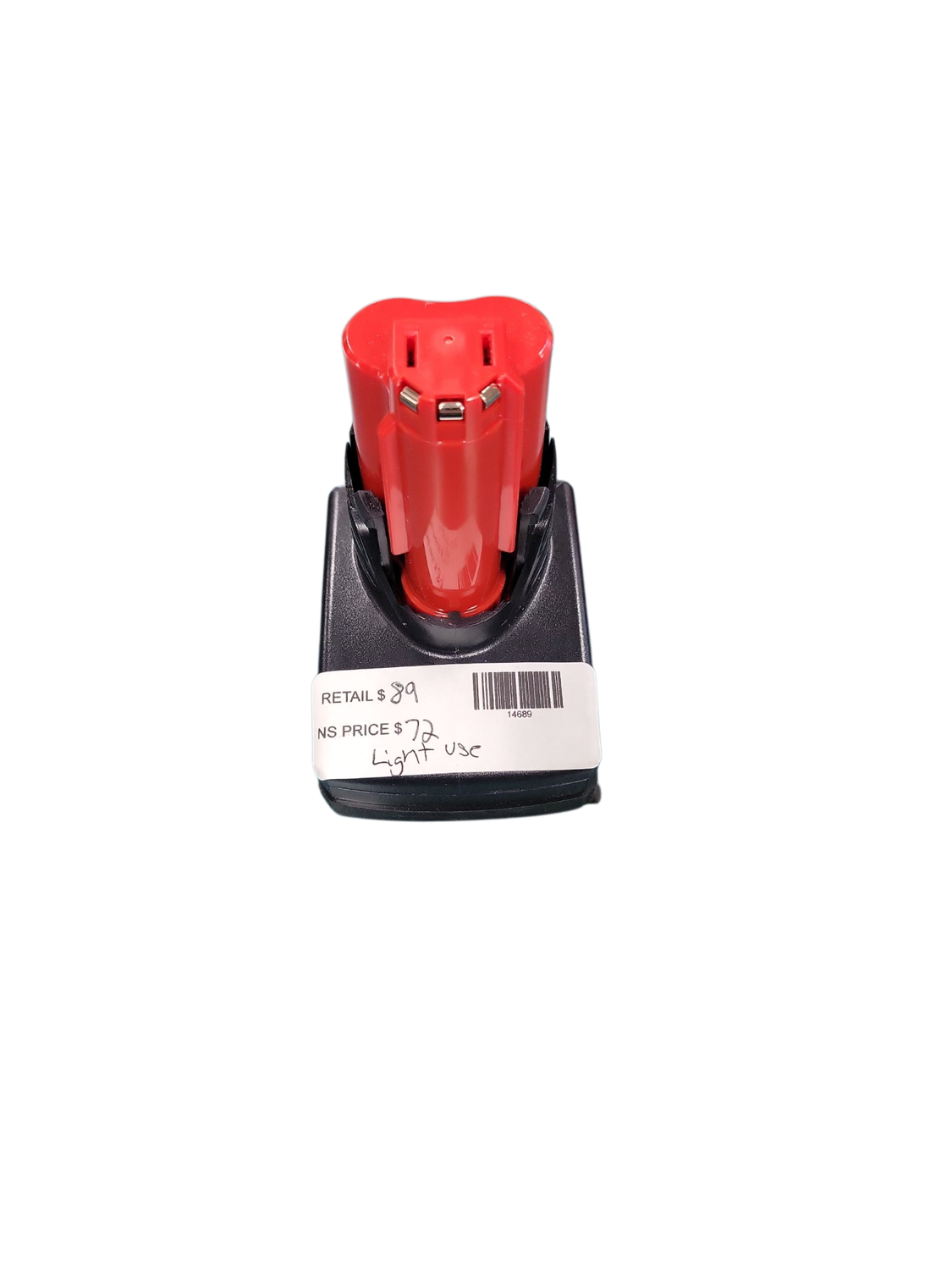 Milwaukee M12 12-Volt Lithium-Ion XC Extended Capacity Battery Pack 4.0Ah 48-11-2440     .