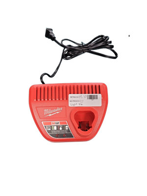 Milwaukee M12 12-Volt Lithium-Ion Battery Charger 48-59-2401 .