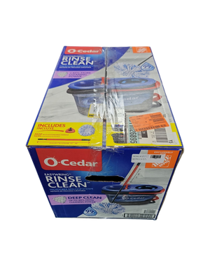 O-Cedar RinseClean Deep Clean Microfiber Spin Mop, Clean with Clean Water (The Home Depot Exclusive) 174221