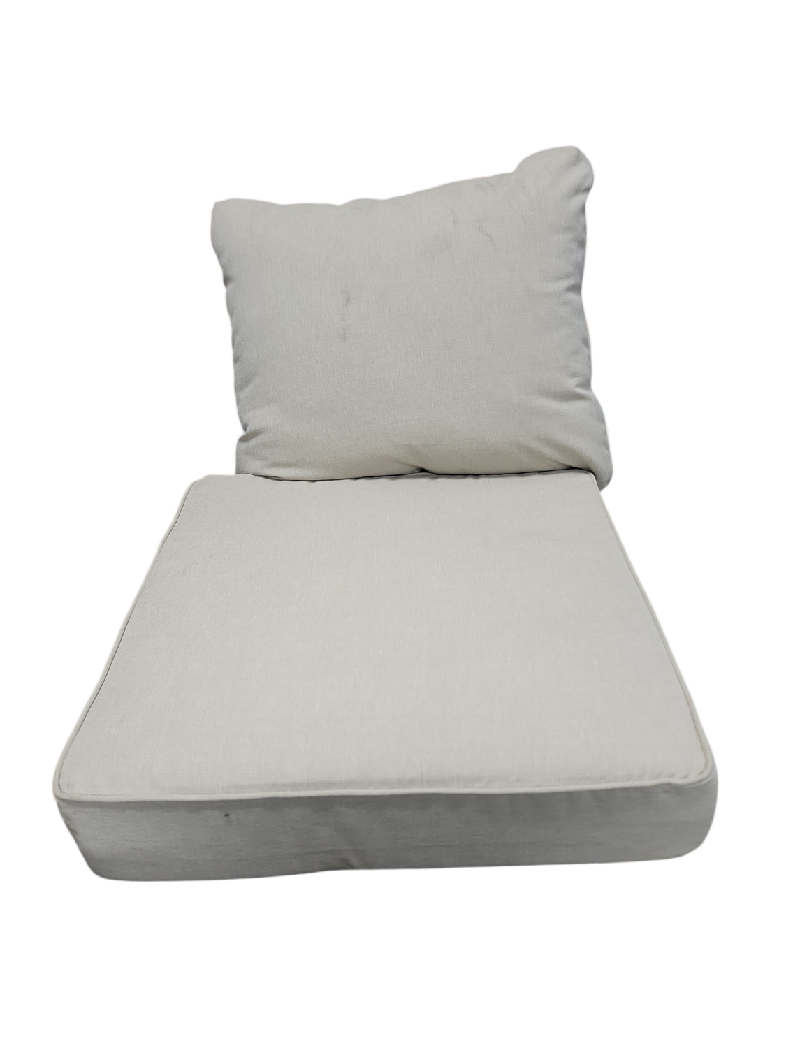24 in. W x 24 in. D CushionGuard Deep Seat Universal Outdoor Cushion in Putty Beige 8866HD-7382B-C0