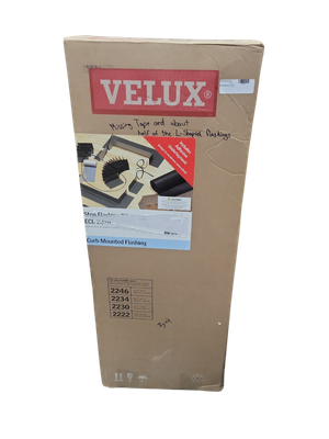 VELUX 2222, 2230, 2234, 2246 Low-Profile Flashing with Adhesive Underlayment for Curb Mount Skylight ECL 2246 0000C