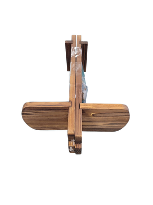 Sconces Wall Decor Set of 2, Wall Candle Holder Rustic Home Decor, Farmhouse Wall Art Floating Candle Sconces Shelf Wooden Wall Decorations for Living Room, Dining Room, Bedroom, Bathroom