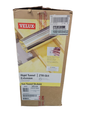 VELUX 2 ft. Rigid Extension Tube for TGR 014, THR 014, TCR 014, TMR 014 and TLR 014 Sun Tunnel Skylight ZTR 014 0002