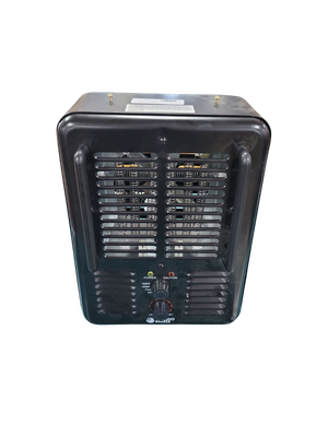 Beyond Breeze 1500W Milkhouse Utility Heater Electric in Black BNS-15DP2