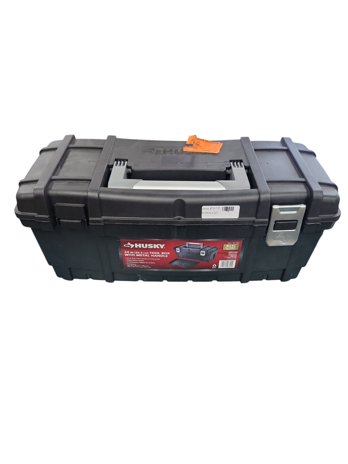 Husky 24 in. Hand Tool Box in Black THD2015-05A .