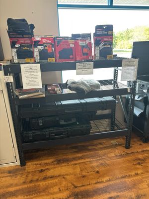 Husky 3-Tier Industrial Duty Steel Freestanding Garage Storage Shelving Unit in Black (65 in. W x 54 in. H x 24 in. D) N2W652454W3B