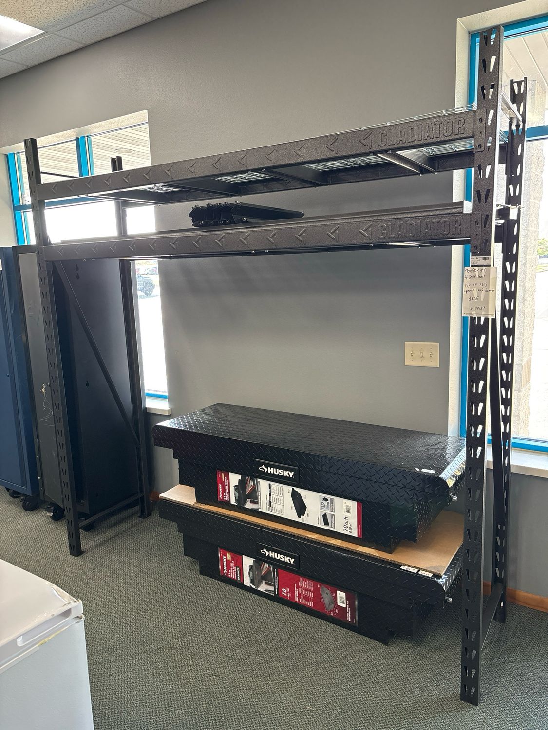 Gladiator 4-Tier Heavy Duty Welded Steel Garage Storage Shelving Unit (90 in. W x 90 in. H x 24 in. D) GARA904XIG