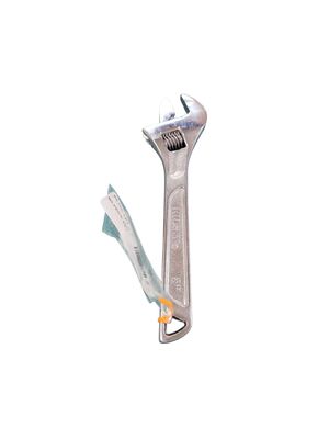 Husky 8 in. Adjustable Wrench 90128   .