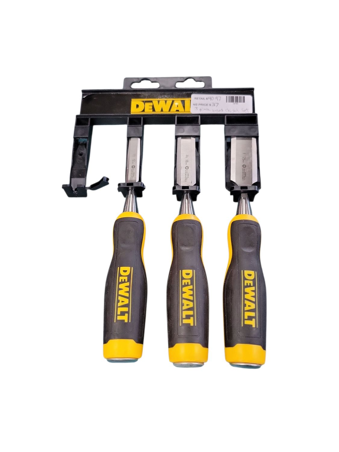 DEWALT Wood Chisel Set (4-Piece) DWHT16063 .
