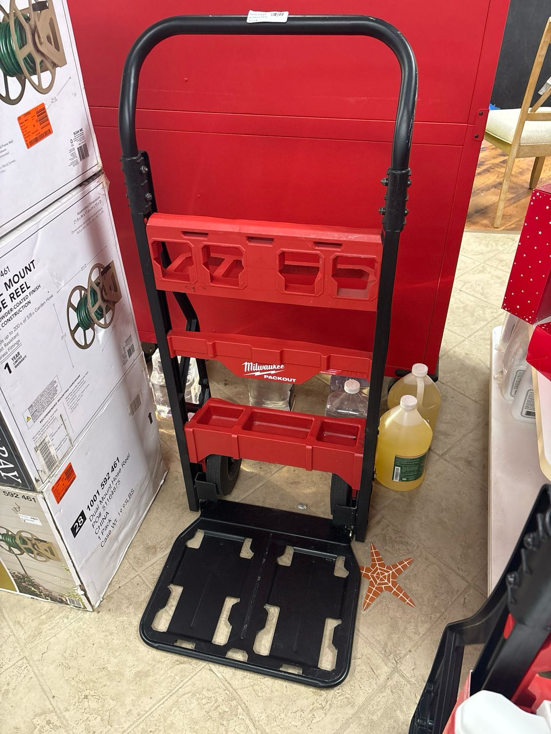 Milwaukee PACKOUT 20 in. 2-Wheel Utility Tool Cart 48-22-8415 .