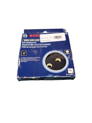 Bosch 5 in. 8-Hole Soft Duro Hook and Loop Sander Backing Pad for ROS65VC Sander RS038