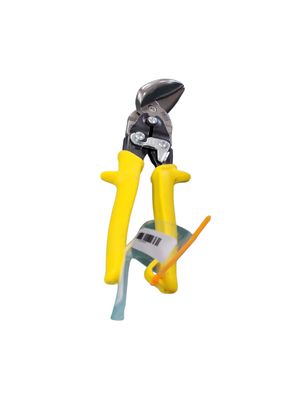 Crescent Wiss 9-1/4 in. Compound Action Straight, Left, and Right Cut Offset Aviation Snip M8OS   .