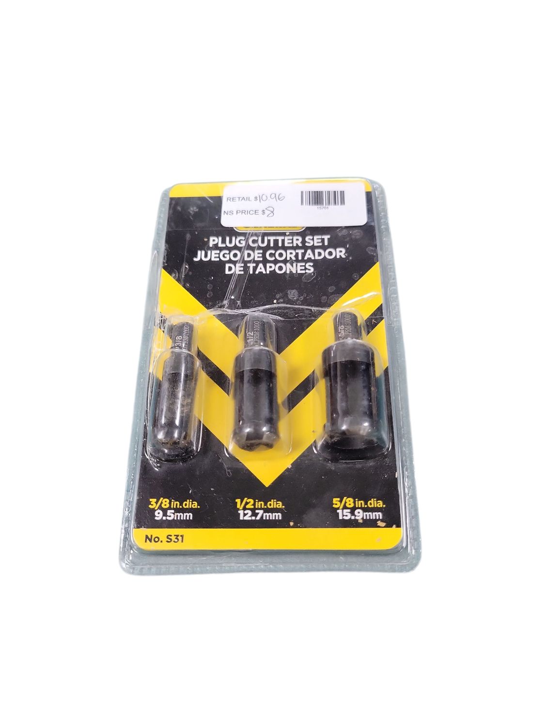 General Tools Plug Cutter Set (3-Piece) S31